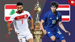 Nhận định bóng đá U23 Lebanon vs U23 Thái Lan, 19h30 ngày 6/9: ‘Voi chiến’ không dễ thắng